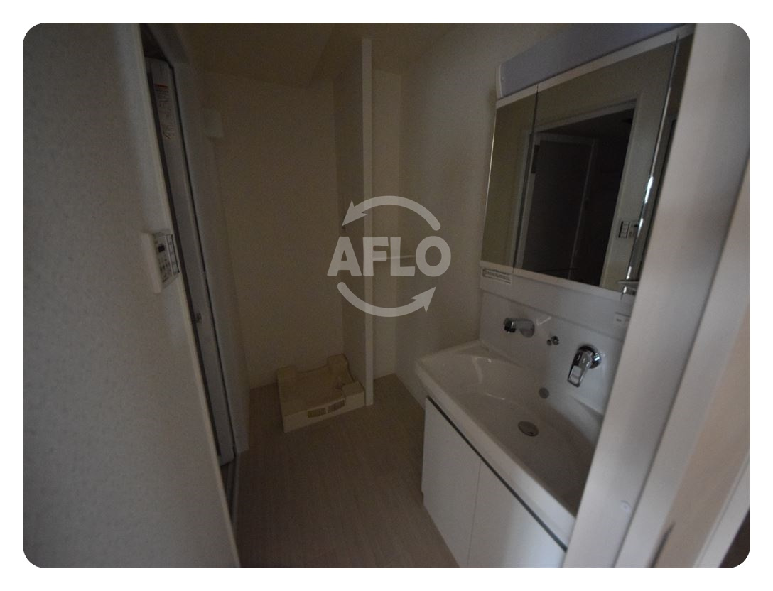 ユープテリア天王寺　天王寺小学校区の洗面所|ユープテリア天王寺　洗面脱衣所