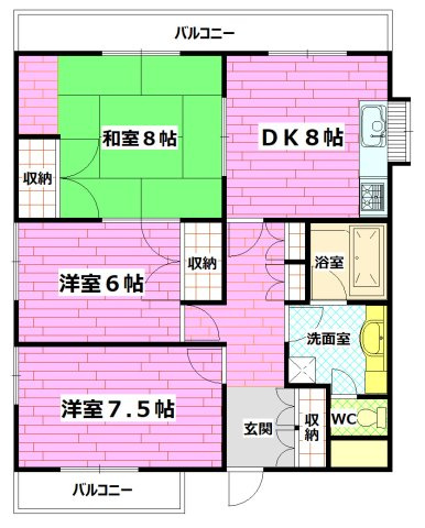 プチメゾン正田の間取り