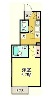 【間取り】 | セレ千歳烏山