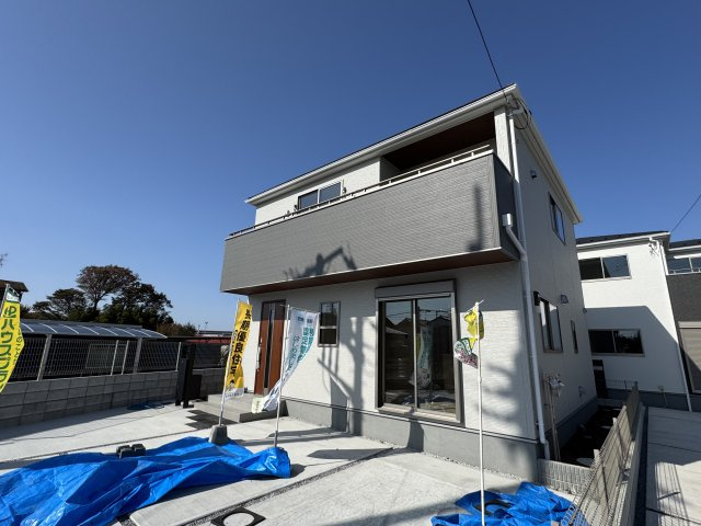 市川市柏井町４丁目新築戸建（柏井町２期）の外観|1号棟外観・完成済み内覧可能です！