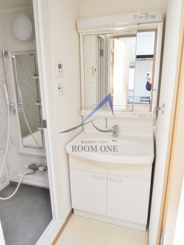 ステューディオ千歳台の洗面所|洗面台です。