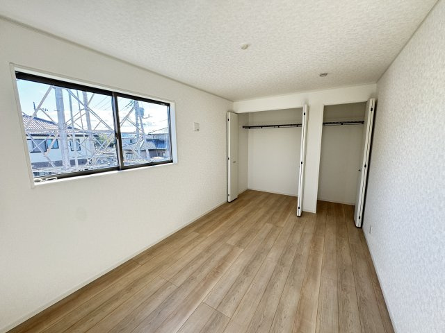 クレイドルガーデン前橋市粕川町新屋第２　２号棟の収納|２階洋室２収納です♪