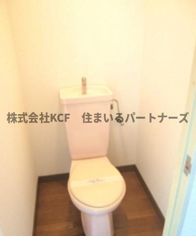 久留米市東合川３丁目の賃貸マンションのトイレ|落ち着いたトイレです