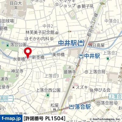 【地図】 | パークウェル落合