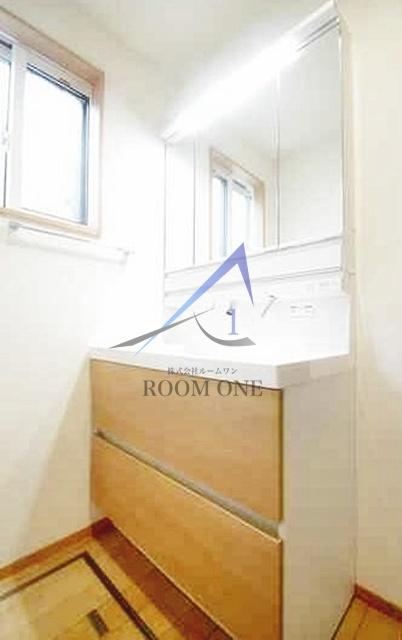 牡丹１丁目戸建の洗面所|洗面台です。