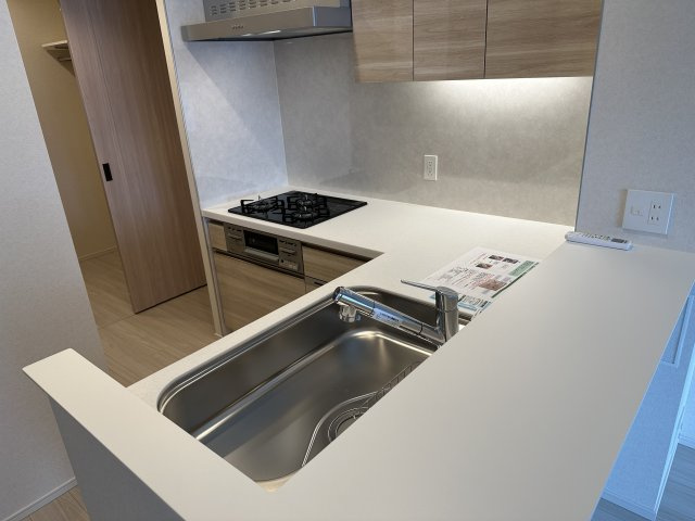 川崎市多摩区登戸の賃貸マンションのキッチン