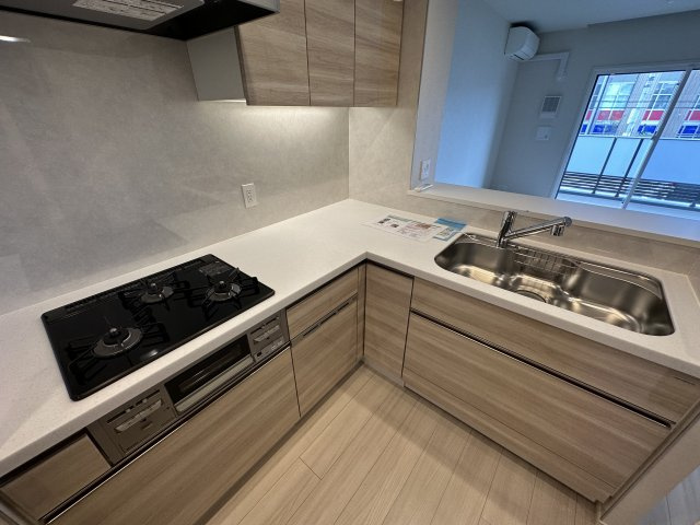 川崎市多摩区登戸の賃貸マンションのキッチン