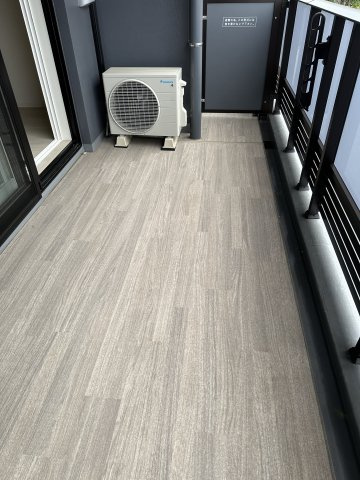 川崎市多摩区登戸の賃貸マンションのバルコニー