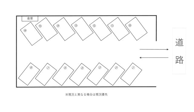 エコー駐車場の間取り