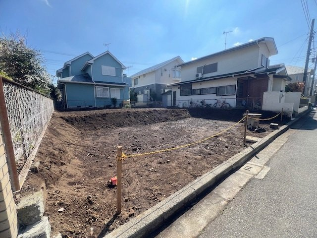 茅ヶ崎市高田3丁目　建築条件なし　売地の外観|外観写真☆