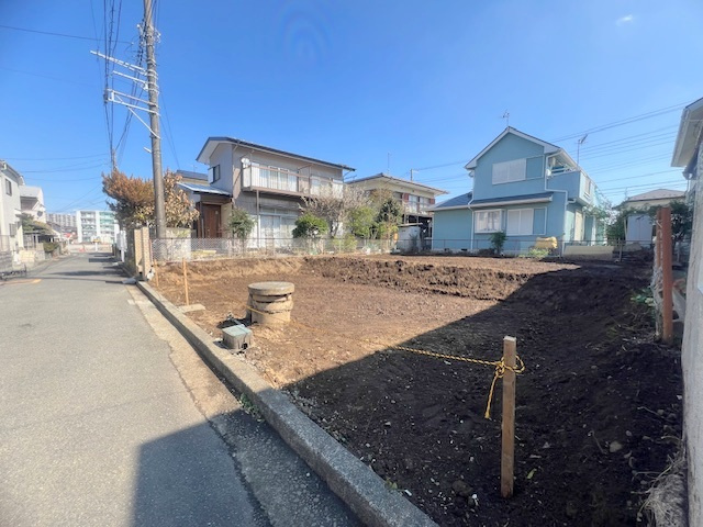 茅ヶ崎市高田3丁目　建築条件なし　売地の外観|外観写真☆