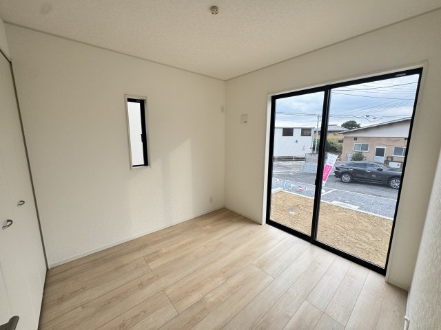 クレイドルガーデン前橋市粕川町新屋第２　１号棟（平屋）の洋室|洋室１です♪