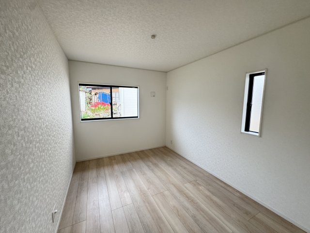 クレイドルガーデン前橋市粕川町新屋第２　１号棟（平屋）の洋室|洋室２です♪