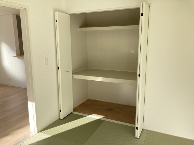 クレイドルガーデン前橋市粕川町新屋第２　１号棟（平屋）の収納|和室にも収納スペースがあります！