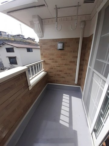 グリーンテラスのバルコニー