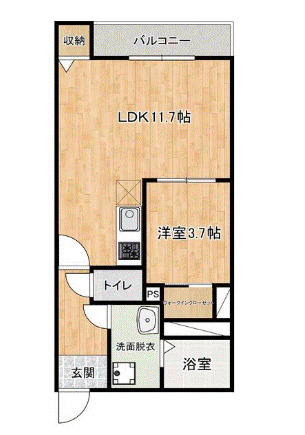 FUKUREA【キャッシュバック対象物件】の間取り