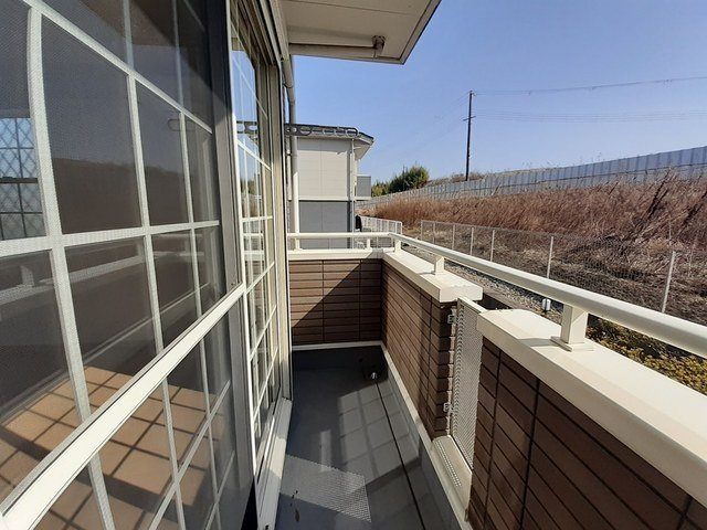 シャトレⅤのバルコニー|広々としたバルコニーです