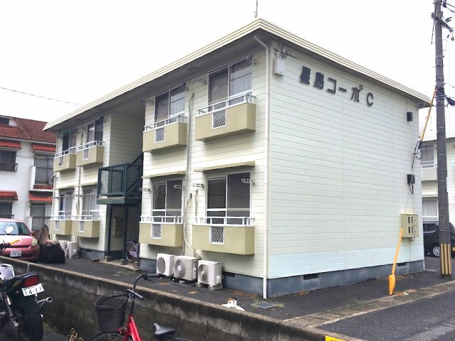 星島コーポＣ棟の外観