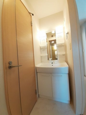 ハーモニーツネヤマの洗面所