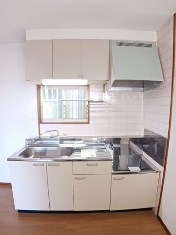 くらしきグリーンハイツのキッチン