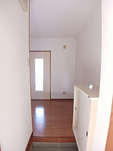 くらしきグリーンハイツの玄関