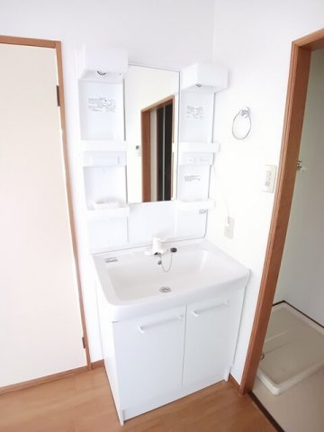 くらしきグリーンハイツの洗面所