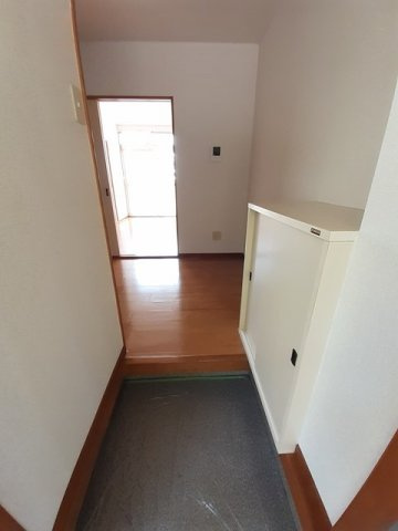 くらしきグリーンハイツの玄関