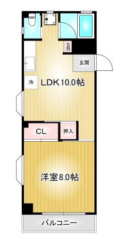 白竜荘|名古屋市の賃貸ならMy賃貸の間取り|白竜荘