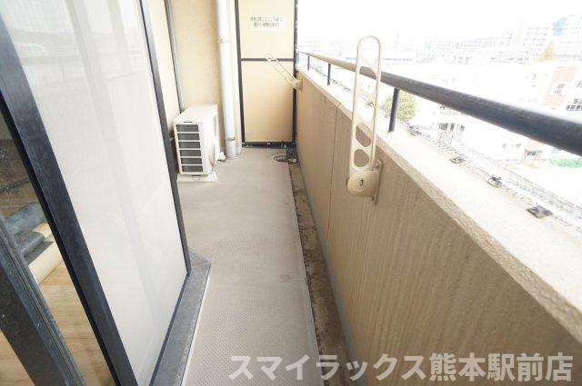 フラワーマンション城西のバルコニー