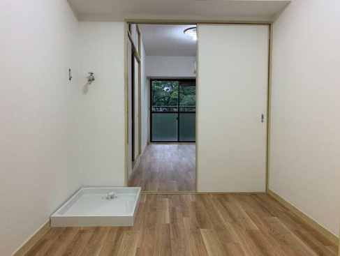 パシフィックパレス池の端の設備|洗濯機置場