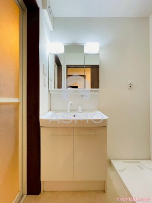 【洗面所】 | アヴァンス深江橋B | 同マンション別部屋　参考写真