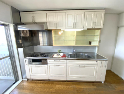 明石大窪住宅4号棟のキッチン