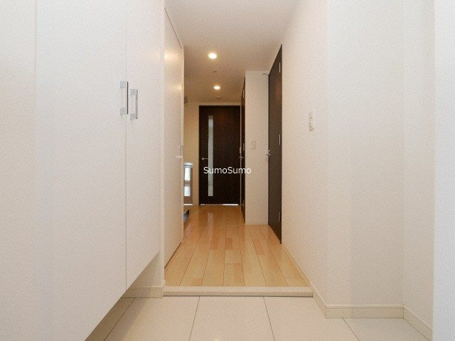 レジュールアッシュ中之島SOUTHの玄関