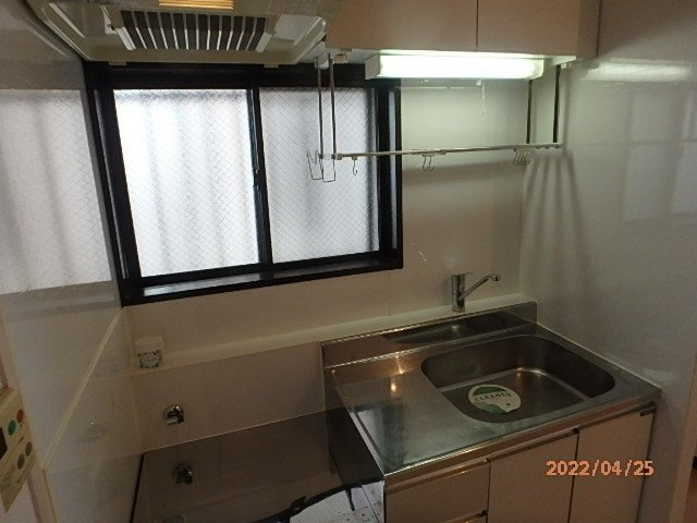 ガーデンプレイス市ヶ谷のキッチン|ガスコンロ設置可