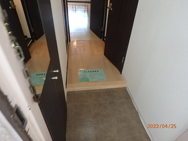 ガーデンプレイス市ヶ谷の玄関