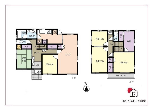 【間取り】 | 本庄市朝日町1丁目　中古戸建