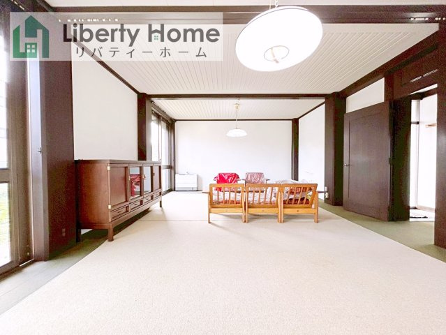 つくば市花畑3丁目　中古戸建の居間・リビング