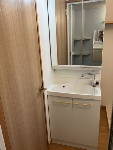 クレストハウス　三軒茶屋エリア　ロフト　緑道沿いの洗面所
