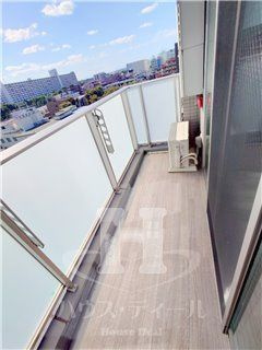 【バルコニー】 | GARDEN COURT A 高島平 | 陽当たり良好なバルコニーです