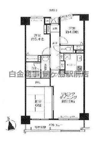 ダイアパレス坂戸の間取り