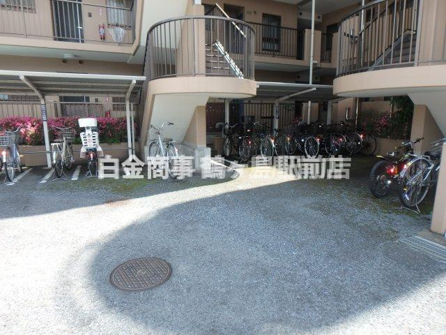 ダイアパレス坂戸の駐輪場