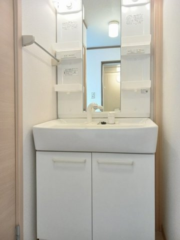 クレディの洗面所|スペースが確保できる洗面所です