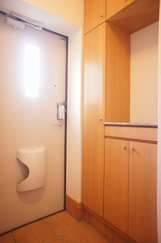 ブライトの玄関|落ち着いた玄関です