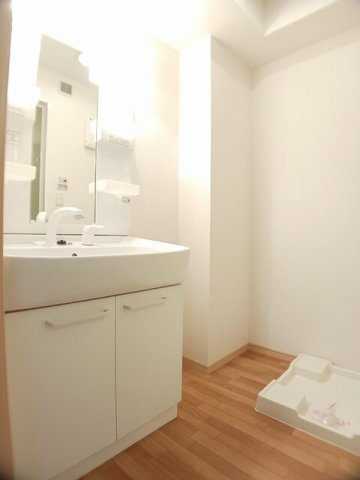 エアリーの洗面所|広い洗面スペース