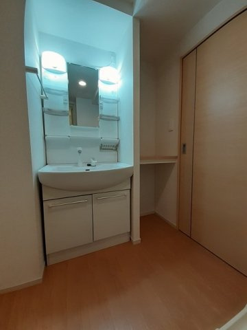 セリシール　泉の洗面所|脱衣スペースもあります