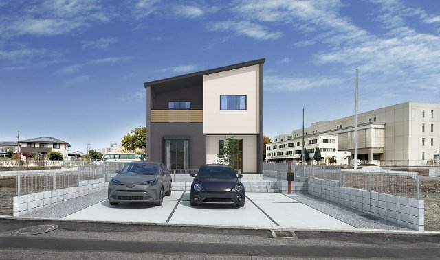 【外観パース】