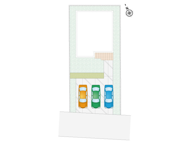 駐車３台可能です。