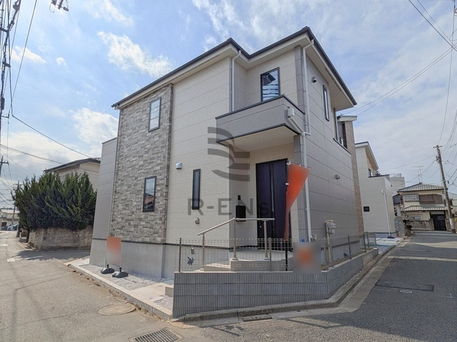 【外観】 | 練馬区大泉学園町４丁目　新築戸建て　３号棟 | 建築中