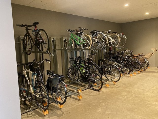 千代田区一番町の賃貸マンションのその他|駐輪場