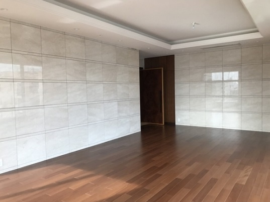 千代田区一番町の賃貸マンションの居間・リビング